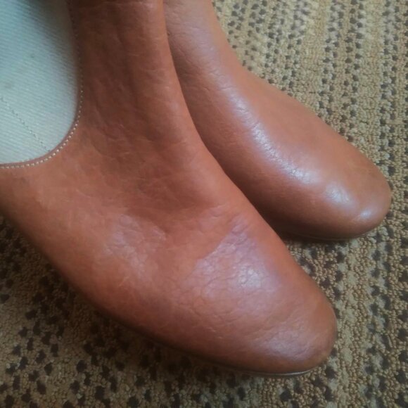 Isabel Marant Brown Leather Western Vibe Chelsea Boots Size EU 40 / US 9.5 - Picture 15 of 16